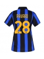 Ženske Nogometnih dresov Inter Milan Benjamin Pavard #28 Domači 2026-27 Kratki rokavi Ženske Nogometnih dresov Inter Milan Benjamin Pavard #28 Domači 2026-27 Kratki rokavi